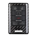 T-carbon Real Carbon Fiber Key Fob Cover Compatible with Corvette C7 Cadillac