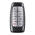 Key Fob Cover Compatible with Genesis - Premium Carbon Fiber Protection