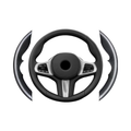T-carbn Carbon Fiber Steering Wheel Cover Compatible with BMW