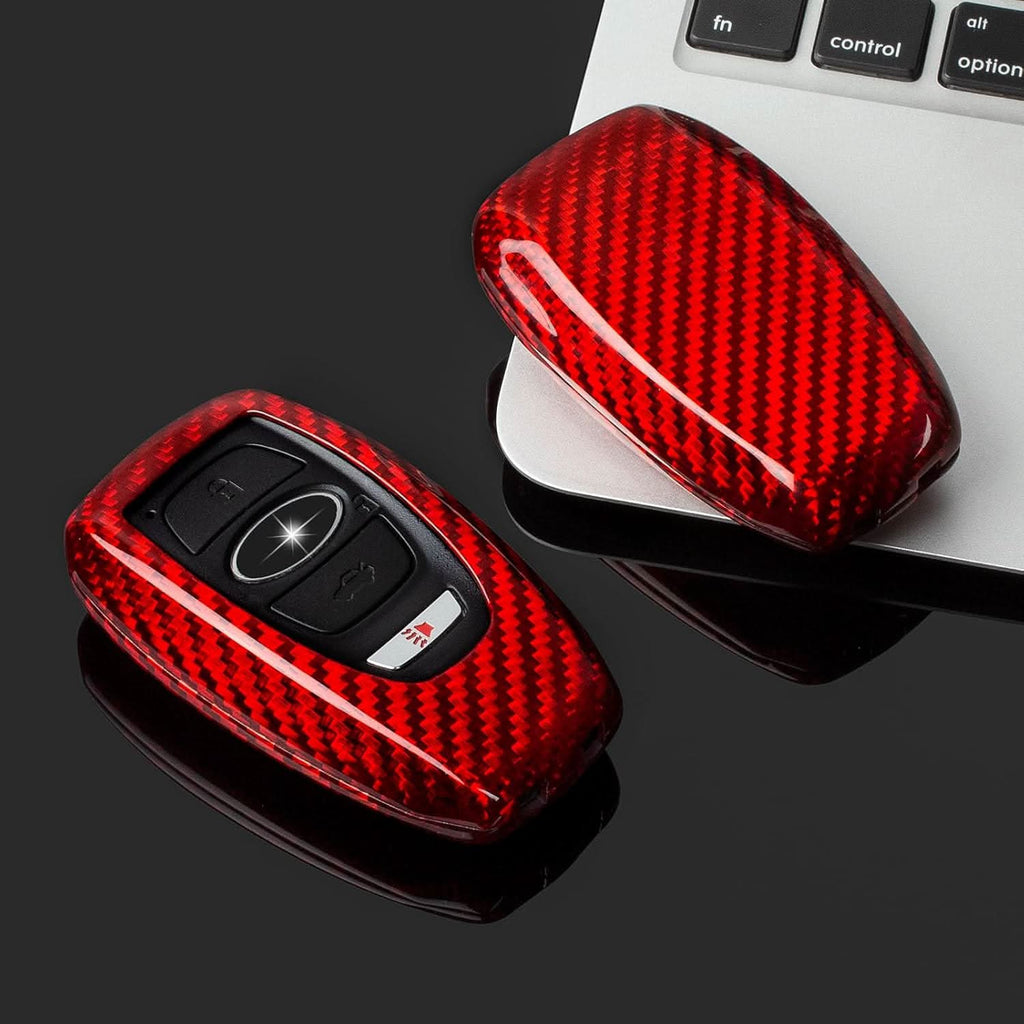 Carbon Fiber Key Fob Cover for Subaru
