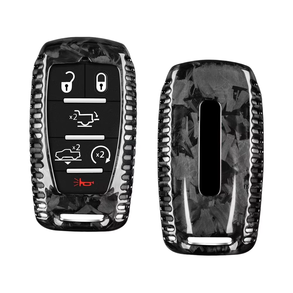 T-carbon Carbon Fiber Key Fob Protector fits for Ram 1500 2500 3500
