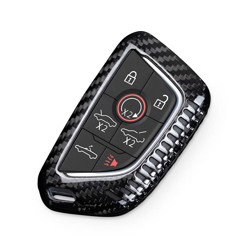 T-carbon Carbon Fiber Key Fob Cover Fits for Corvette C8